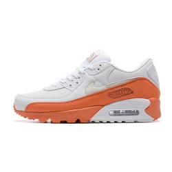 Nike Air Max 90 Uomo Bianco Arancia DM0958-100 Scarpe Da Ginnastica