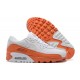 Nike Air Max 90 Uomo Bianco Arancia DM0958-100 Scarpe Da Ginnastica