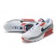 Nike Air Max 90 Uomo Bianco Rosso Scarpe Da Ginnastica