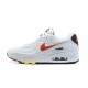 Nike Air Max 90 Uomo Bianco E Rosso Scarpe Da Ginnastica