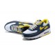 Nike Air Max 90 Uomo Giallo Blu DC9845-101 Scarpe Da Ginnastica