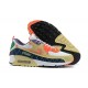 Nike Air Max 90 Uomo Giallo Arancia CZ9078-784 Scarpe Da Ginnastica