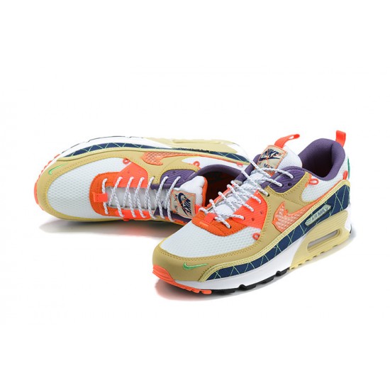 Nike Air Max 90 Uomo Giallo Arancia CZ9078-784 Scarpe Da Ginnastica