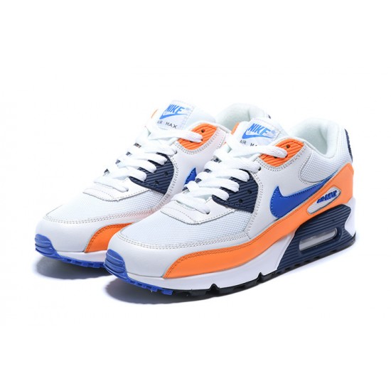 Nike Air Max 90 Donna/Uomo Arancia Blu AJ1285-104 Scarpe Da Ginnastica