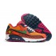 Nike Air Max 90 Donna/Uomo Arancia Rosa Scarpe Da Ginnastica