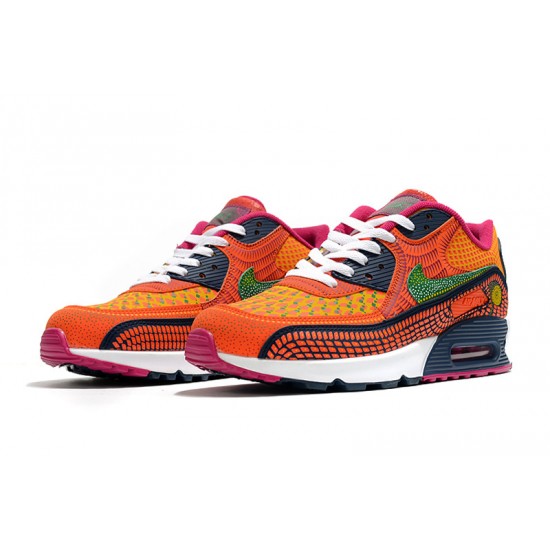 Nike Air Max 90 Donna/Uomo Arancia Rosa Scarpe Da Ginnastica