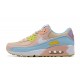 Nike Air Max 90 Donna Rosa Blu DJ9997-100 Scarpe Da Ginnastica