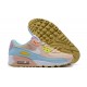 Nike Air Max 90 Donna Rosa Blu DJ9997-100 Scarpe Da Ginnastica