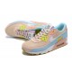 Nike Air Max 90 Donna Rosa Blu DJ9997-100 Scarpe Da Ginnastica