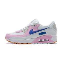 Nike Air Max 90 Donna Bianco Rosa DX3316-100 Scarpe Da Ginnastica