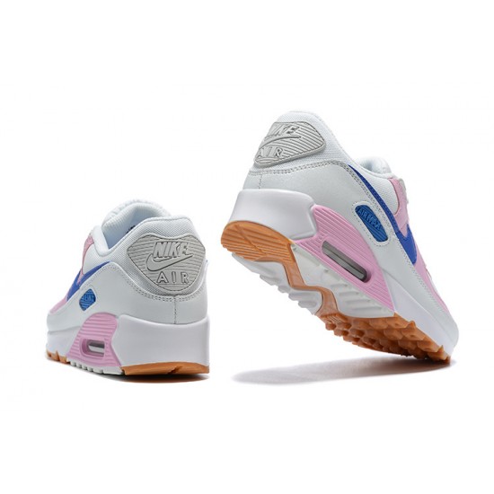 Nike Air Max 90 Donna Bianco Rosa DX3316-100 Scarpe Da Ginnastica