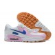 Nike Air Max 90 Donna Bianco Rosa DX3316-100 Scarpe Da Ginnastica