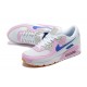 Nike Air Max 90 Donna Bianco Rosa DX3316-100 Scarpe Da Ginnastica