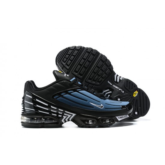 Nike Air Max Plus 3 Uomo Nero Blu Scarpe Da Ginnastica