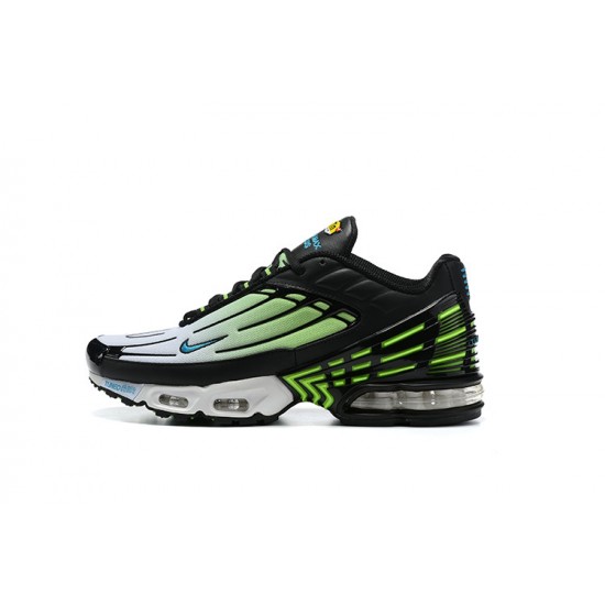 Nike Air Max Plus 3 Uomo Nero Verde DM2835-001 Scarpe Da Ginnastica