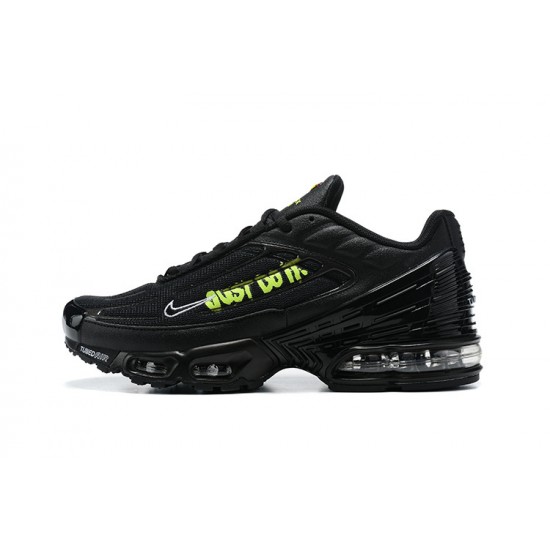 Nike Air Max Plus 3 Uomo Nero Verde Scarpe Da Ginnastica