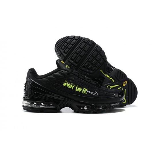 Nike Air Max Plus 3 Uomo Nero Verde Scarpe Da Ginnastica