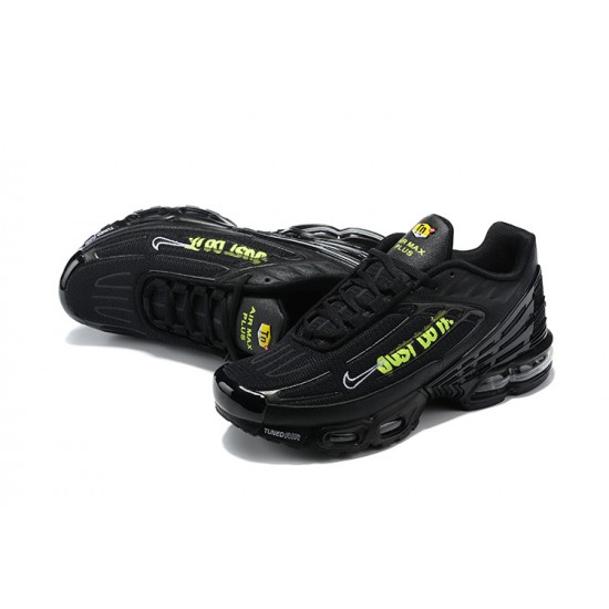 Nike Air Max Plus 3 Uomo Nero Verde Scarpe Da Ginnastica