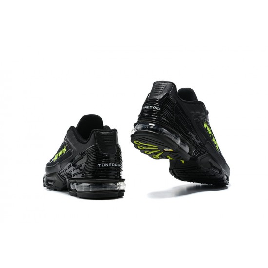 Nike Air Max Plus 3 Uomo Nero Verde Scarpe Da Ginnastica