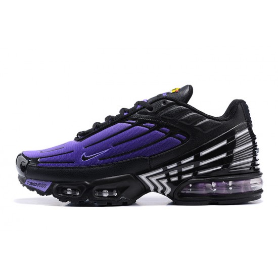 Nike Air Max Plus 3 Uomo Nero Viola CD7005-100 Scarpe Da Ginnastica