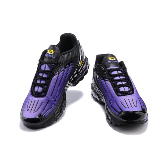 Nike Air Max Plus 3 Uomo Nero Viola CD7005-100 Scarpe Da Ginnastica