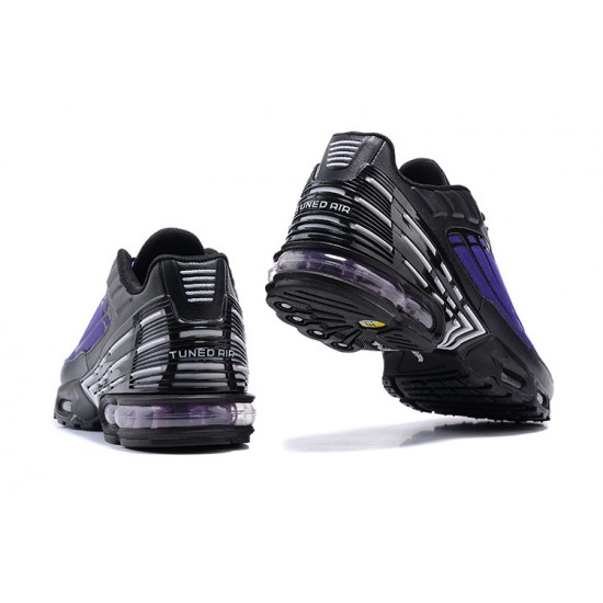 Nike Air Max Plus 3 Uomo Nero Viola CD7005-100 Scarpe Da Ginnastica