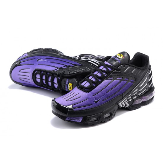 Nike Air Max Plus 3 Uomo Nero Viola CD7005-100 Scarpe Da Ginnastica