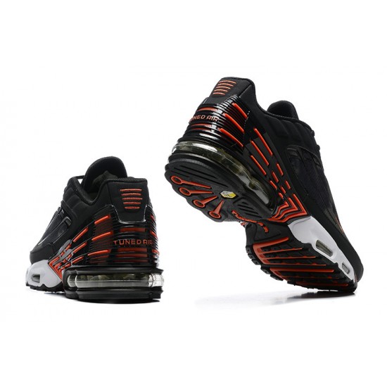 Nike Air Max Plus 3 Uomo Nero Rosso FV6914-001 Scarpe Da Ginnastica