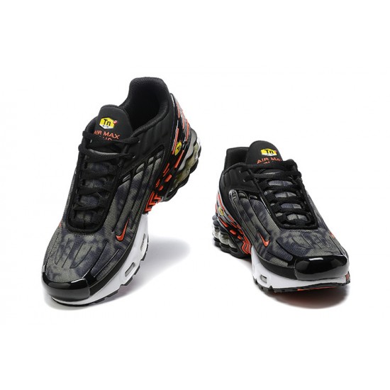 Nike Air Max Plus 3 Uomo Nero Rosso FV6914-001 Scarpe Da Ginnastica