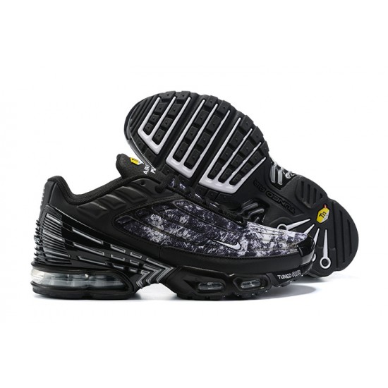 Nike Air Max Plus 3 Uomo Nero Bianco DO6386-001 Scarpe Da Ginnastica