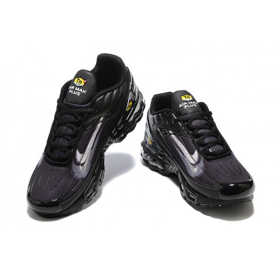 Nike Air Max Plus 3 Uomo Nero Bianco FD0659-001 Scarpe Da Ginnastica