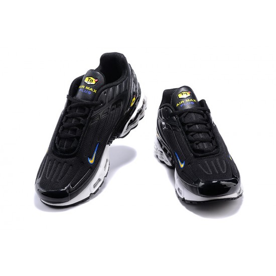 Nike Air Max Plus 3 Uomo Nero Bianco Scarpe Da Ginnastica