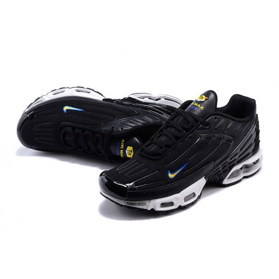 Nike Air Max Plus 3 Uomo Nero Bianco Scarpe Da Ginnastica