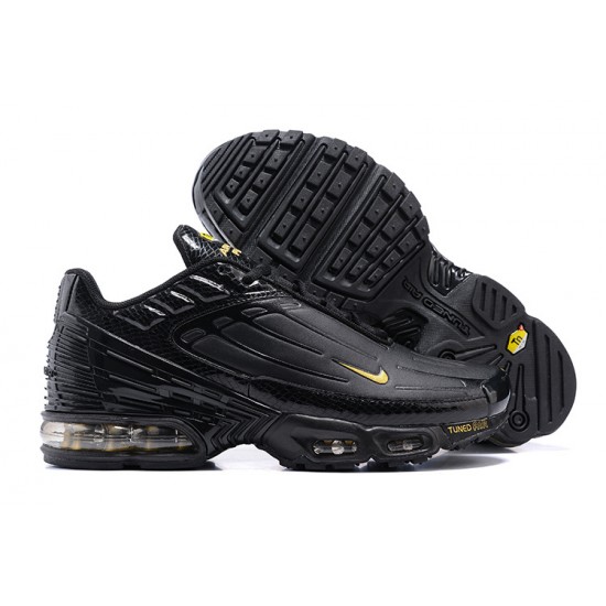 Nike Air Max Plus 3 Uomo Nero Giallo CK6716-010 Scarpe Da Ginnastica