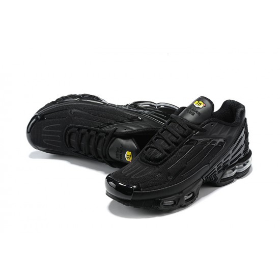 Nike Air Max Plus 3 Uomo Nero Giallo Scarpe Da Ginnastica