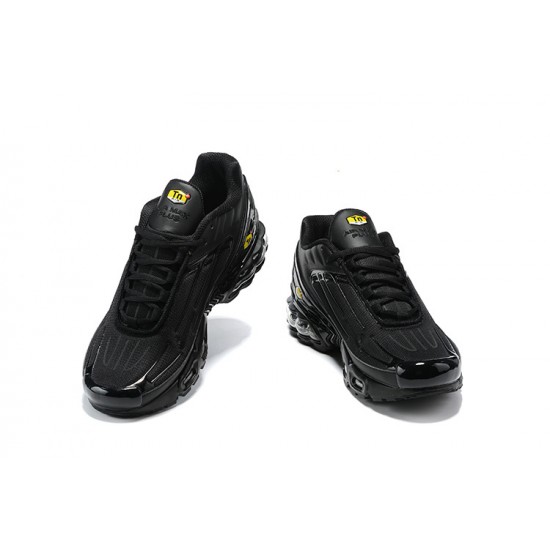 Nike Air Max Plus 3 Uomo Nero Giallo Scarpe Da Ginnastica