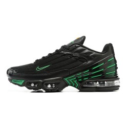 Nike Air Max Plus 3 Uomo Nero E Verde Scarpe Da Ginnastica