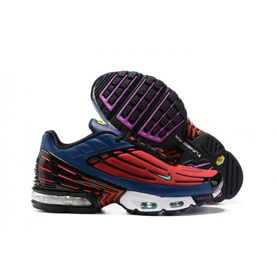 Nike Air Max Plus 3 Uomo Blu Rosso CD6871-401 Scarpe Da Ginnastica