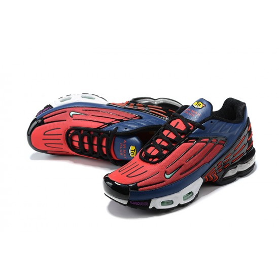 Nike Air Max Plus 3 Uomo Blu Rosso CD6871-401 Scarpe Da Ginnastica