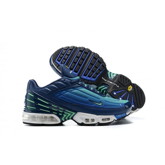 Nike Air Max Plus 3 Uomo Blu Bianco CJ9684-400 Scarpe Da Ginnastica