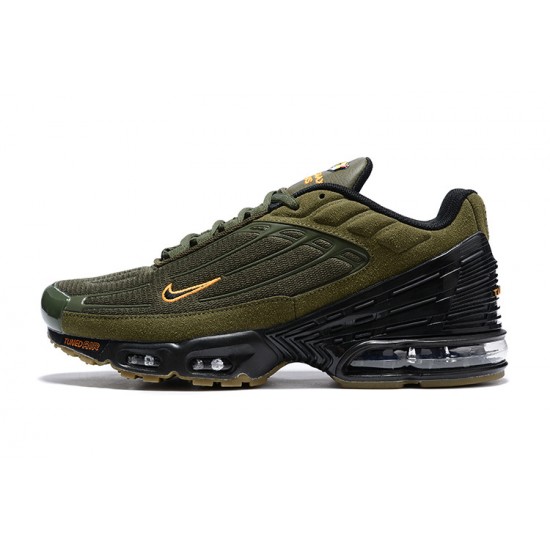 Nike Air Max Plus 3 Uomo Verde Nero DZ4502-200 Scarpe Da Ginnastica