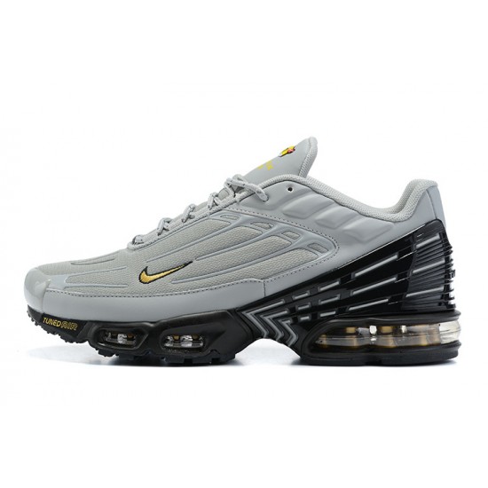 Nike Air Max Plus 3 Uomo Grigio Nero DQ1105-001 Scarpe Da Ginnastica