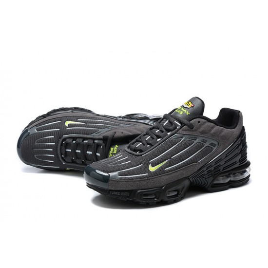 Nike Air Max Plus 3 Uomo Grigio Nero FQ2387-001 Scarpe Da Ginnastica