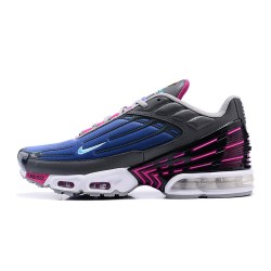 Nike Air Max Plus 3 Uomo Grigio Blu E Viola Scarpe Da Ginnastica