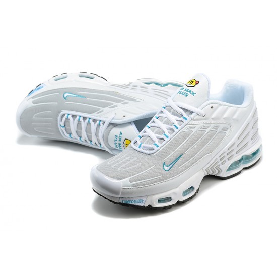 Nike Air Max Plus 3 Uomo Grigio Bianco CK5178-143 Scarpe Da Ginnastica