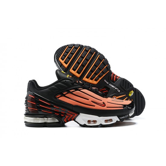 Nike Air Max Plus 3 Uomo Arancia Nero CD7005-001 Scarpe Da Ginnastica