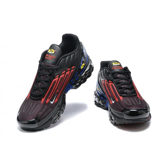 Nike Air Max Plus 3 Uomo Rosso Nero FN7806-001 Scarpe Da Ginnastica