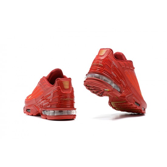 Nike Air Max Plus 3 Uomo Rosso CK6715-600 Scarpe Da Ginnastica