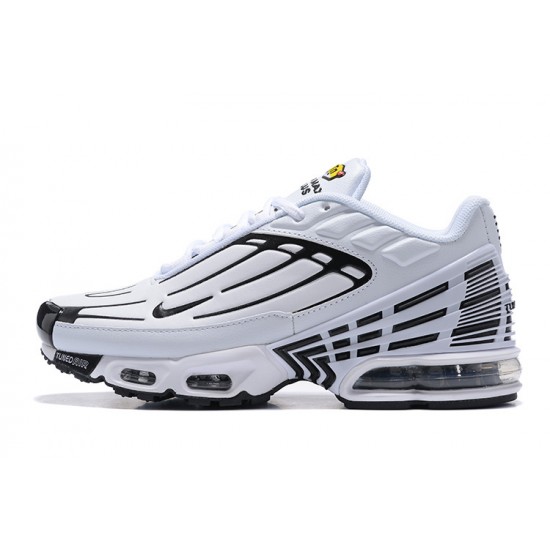 Nike Air Max Plus 3 Uomo Bianco Nero CK6716-100 Scarpe Da Ginnastica