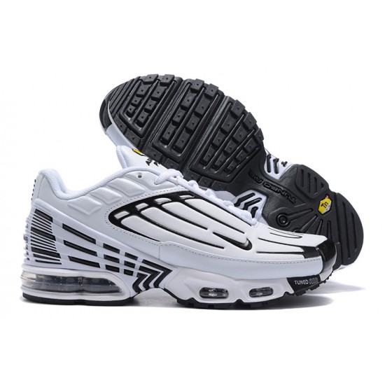 Nike Air Max Plus 3 Uomo Bianco Nero CK6716-100 Scarpe Da Ginnastica